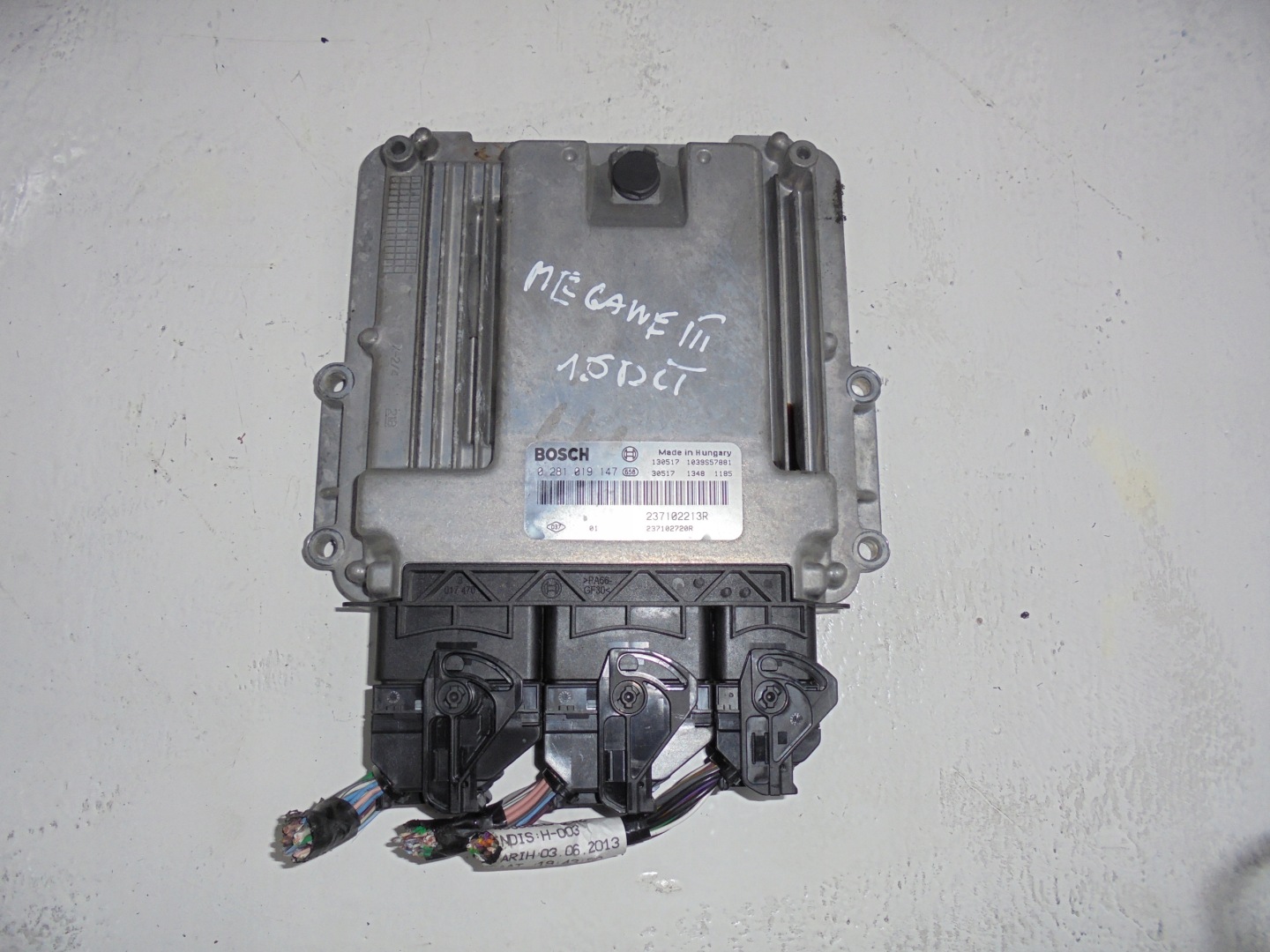 RENAULT MEGANE III Computer 1,5DCI