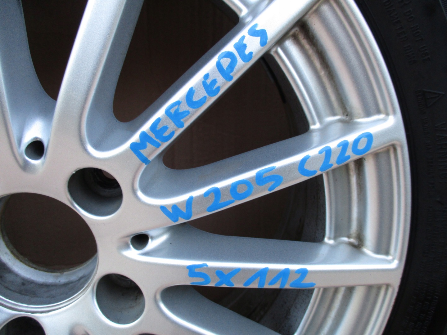 wheels Mercedes 5x112 W2054012502