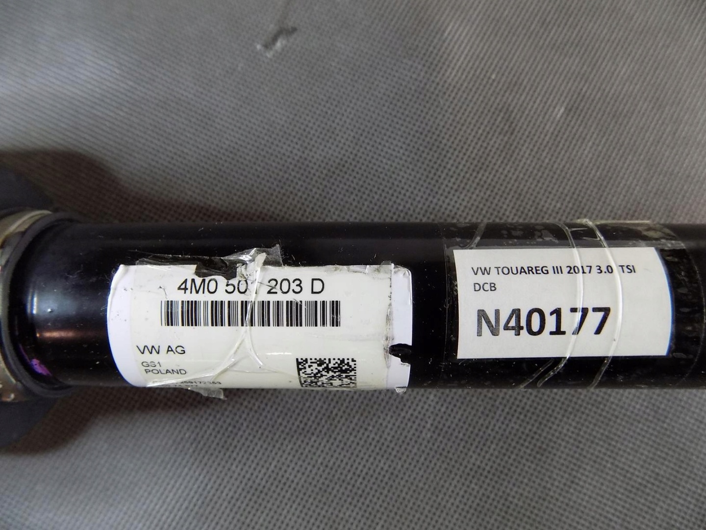 VW TOUAREG III semi-axis rear part 4M0501203D
