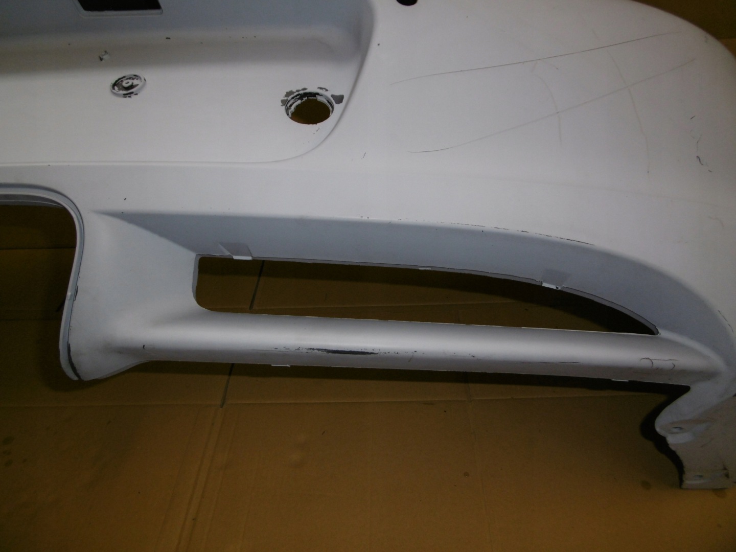 PORSCHE CAYMAN 987 lökhárító far hátsó
