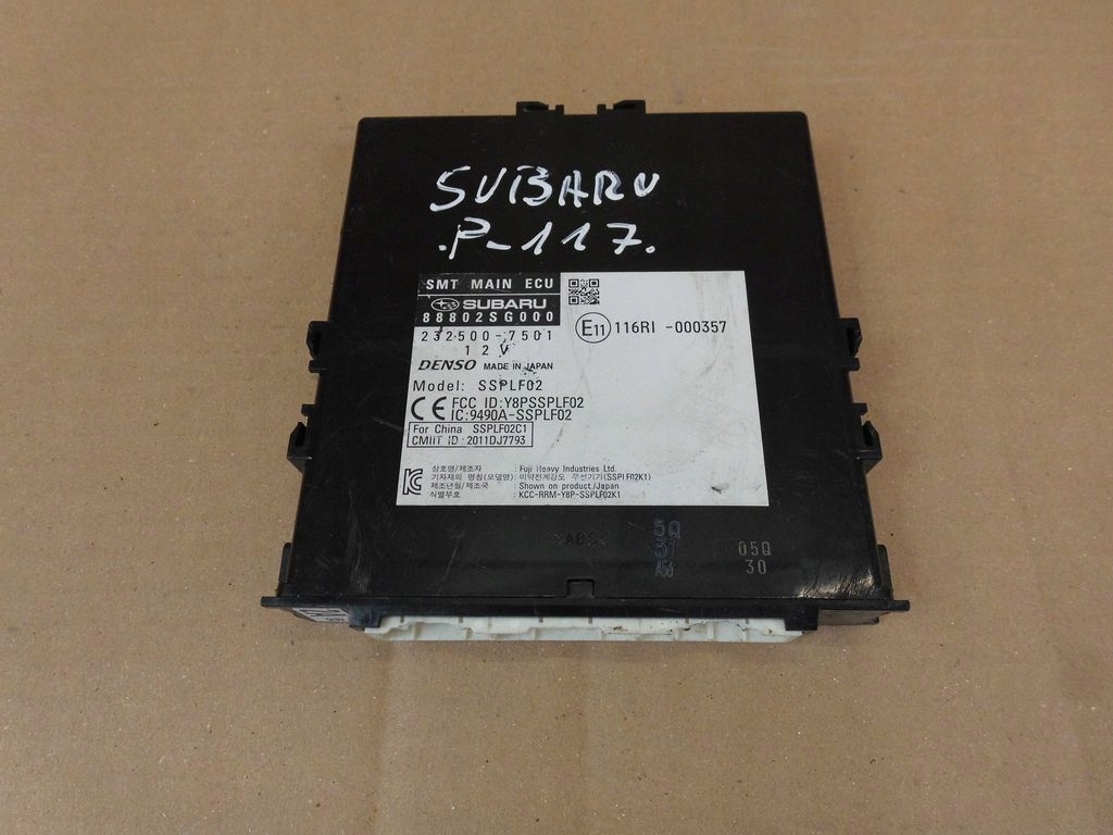 SUBARU FORESTER IV MODULO SMT MAIN ECU 88802SG000
