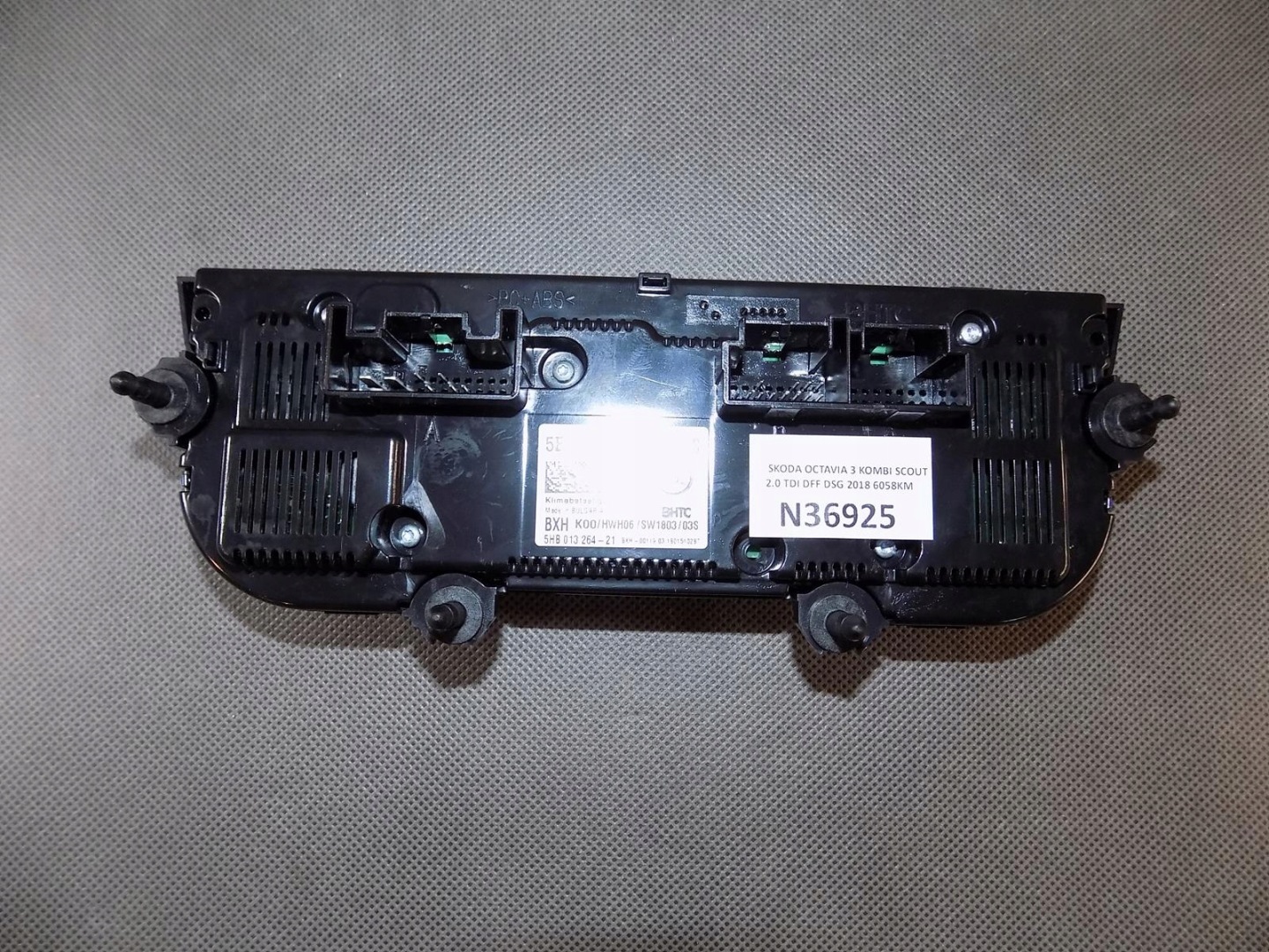 SKODA OCTAVIA 3 Unite commande clima 5E0820047S
