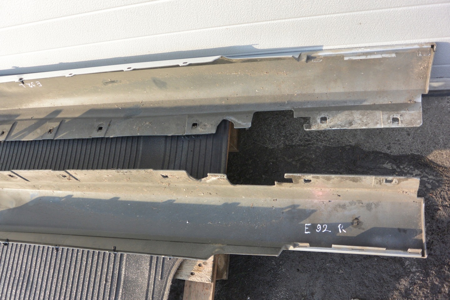 cover cap of the threshold BMW E92 E93 right left TITAN