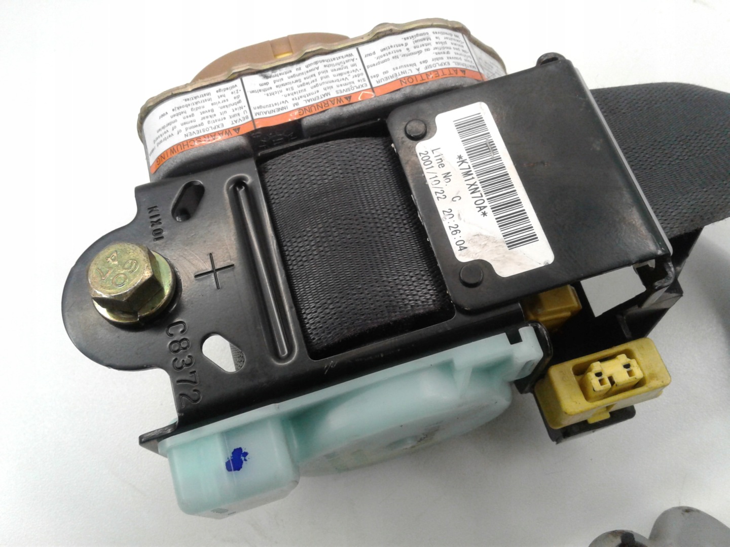 airbag tension belts sensor Honda Stream