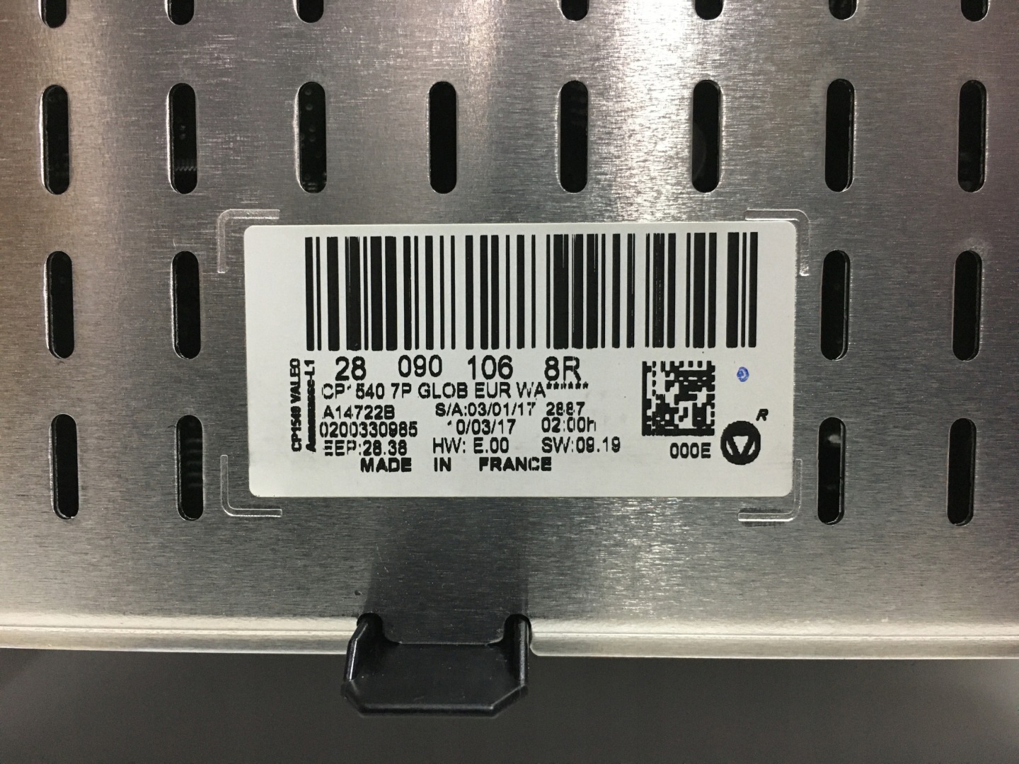 PANEL NAVIGATION EKRAN 280901068R RENAULT MEGANE IV