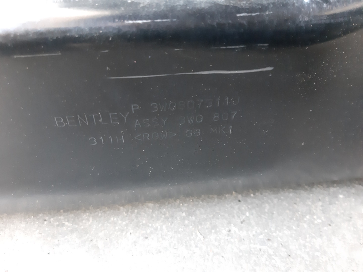 erösítés ABSORBER far hátso BENTLEY CONTINENTAL GT