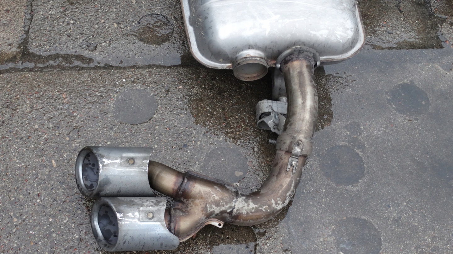 IDEALNY KPL.exhaust pipe PORSCHE CAYENNE LIFT 7P5 3.0d 1