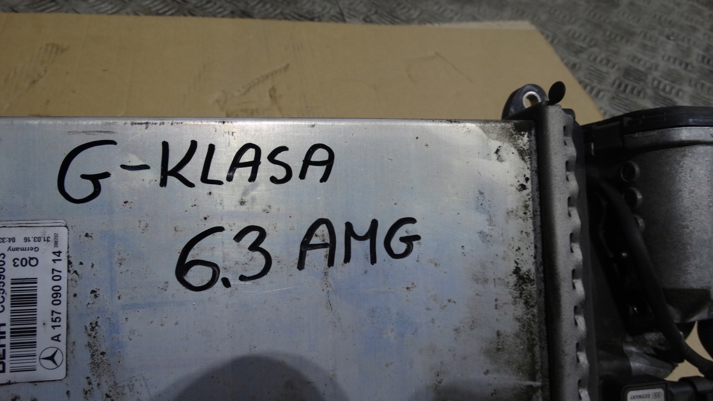 chladič intercoolera +škrticí klapka G GL ML 6.3 1