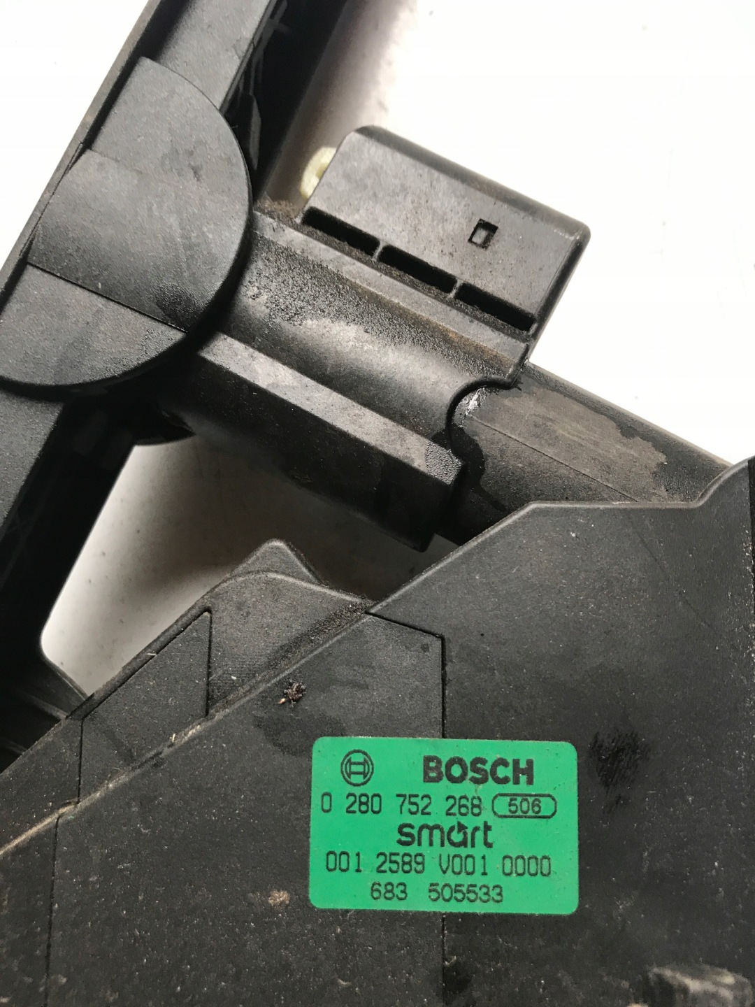 SMART 450 FORTWO LIFT accelerator pedal BOSCH 0012589