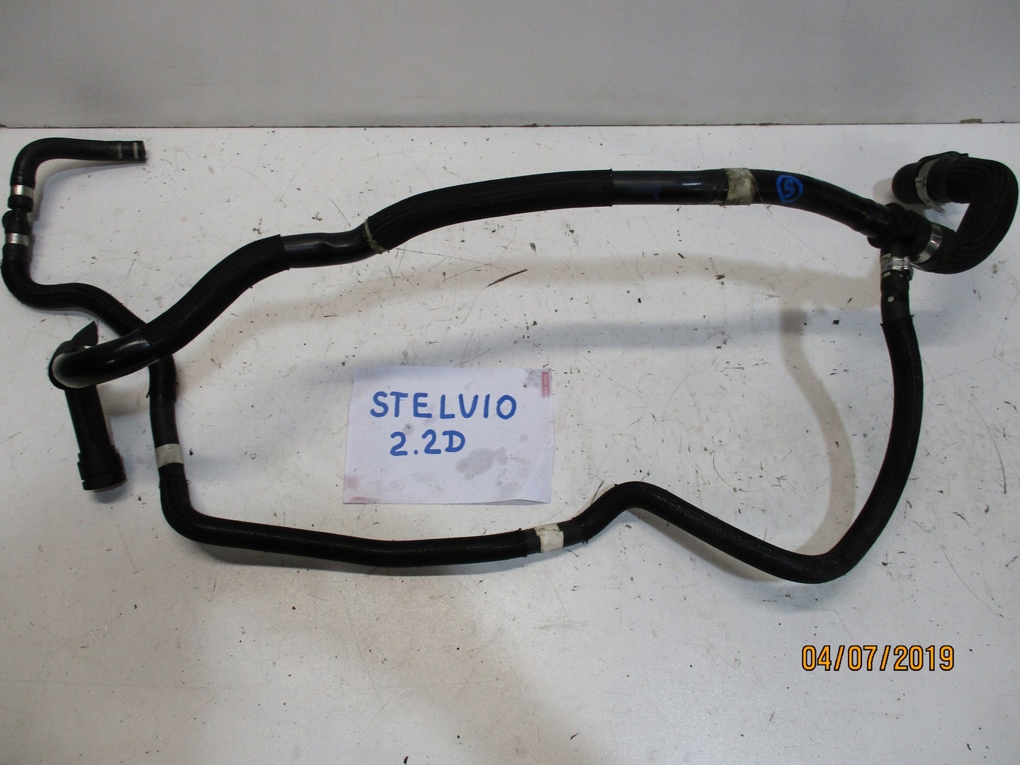 hose pipe ALFA ROMEO STELVIO 2,2M-JET