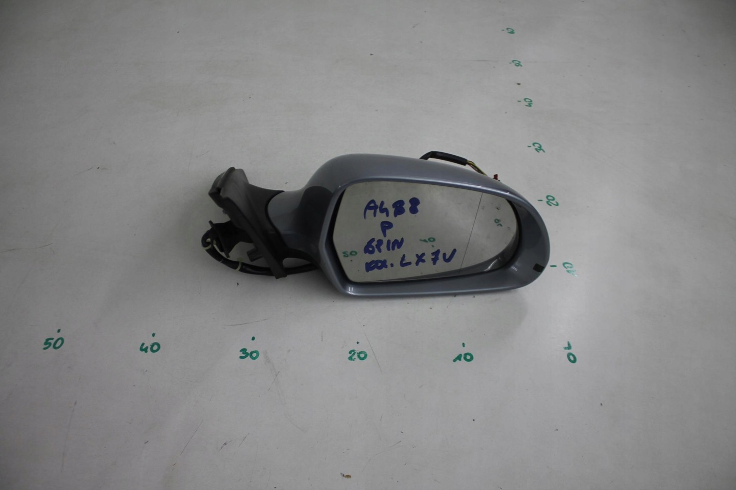 mirror right 6 PIN AUDI A4 B8 LX5X UK