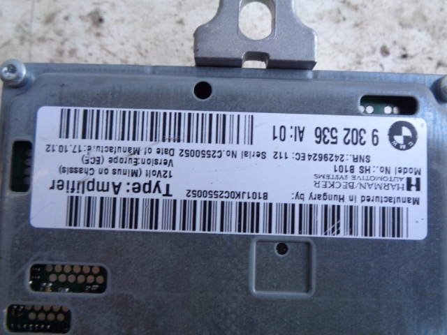 BMW 6 F12 10-> Module ACTIVE SOUND 9302536