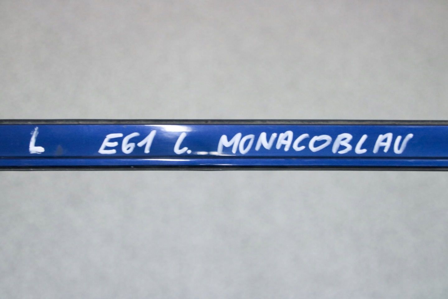 BMW E61 Leiste Schutzleiste dach dach links MONACOBLAU