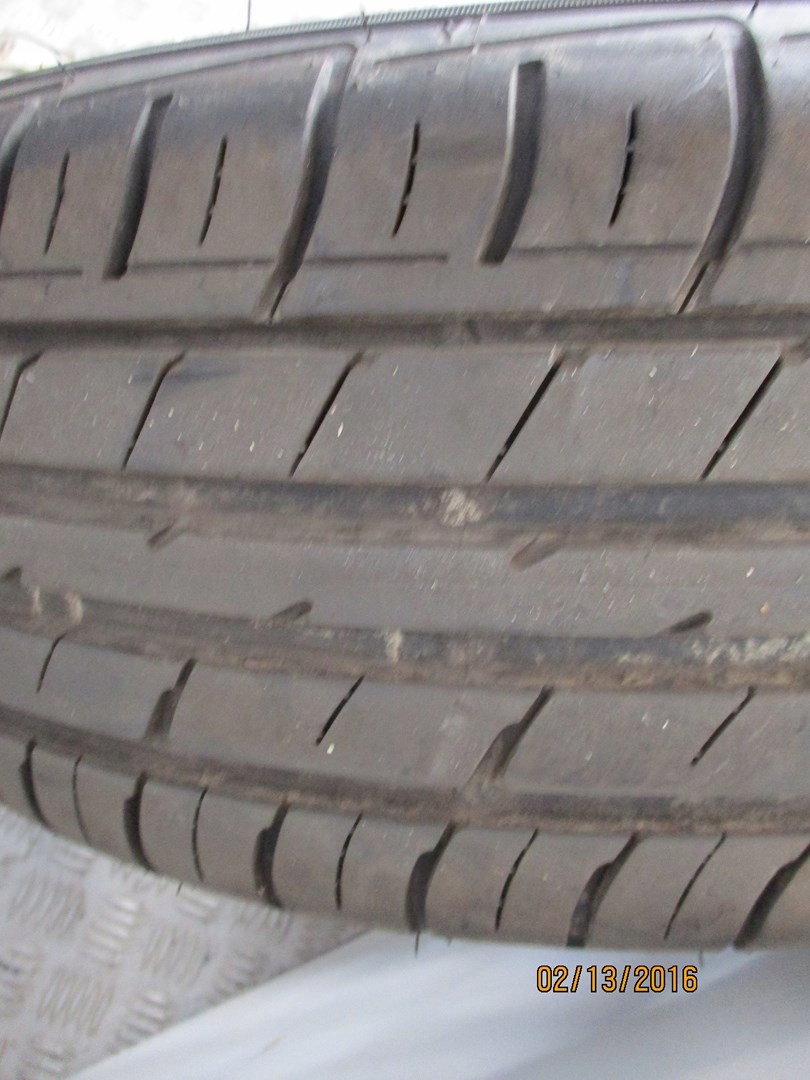 wheel disc tyre VW GOLF 7 5G0 R16 8MM