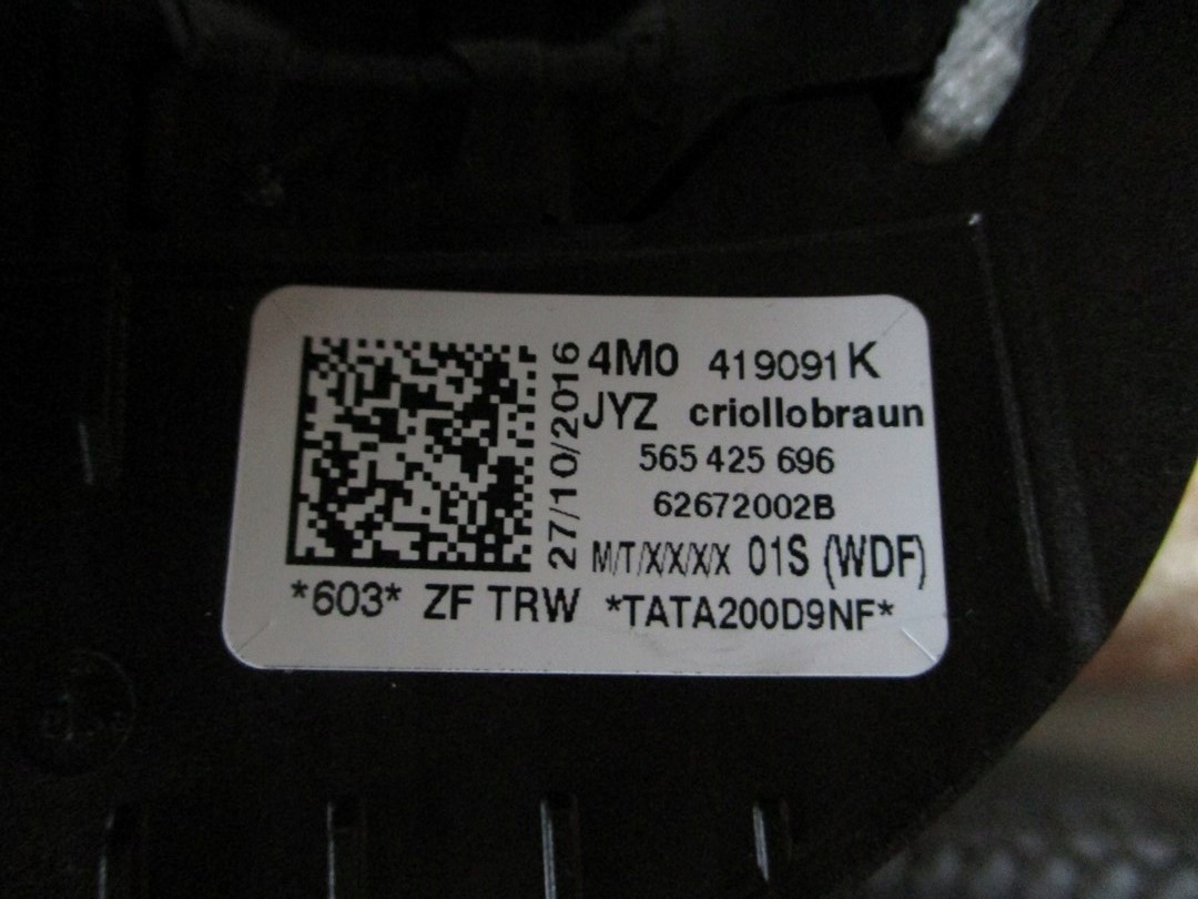 LENKRAD AUDI Q7 4M0 BRAZOWA 4M0419091K