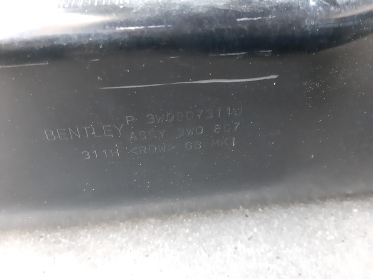 erösítés ABSORBER far hátso BENTLEY CONTINENTAL GT