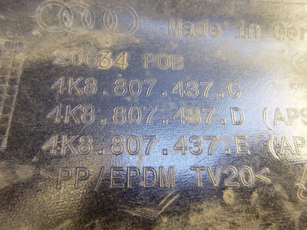 AUDI A7 C8 4K8 S LINE frontstoßstange