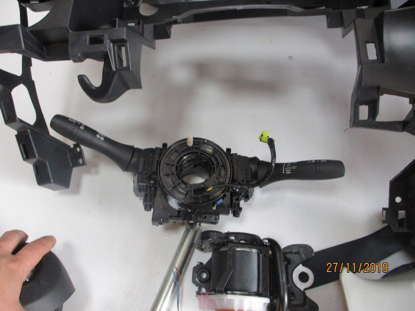 dashboard NISSAN QASHQAI LIFT black