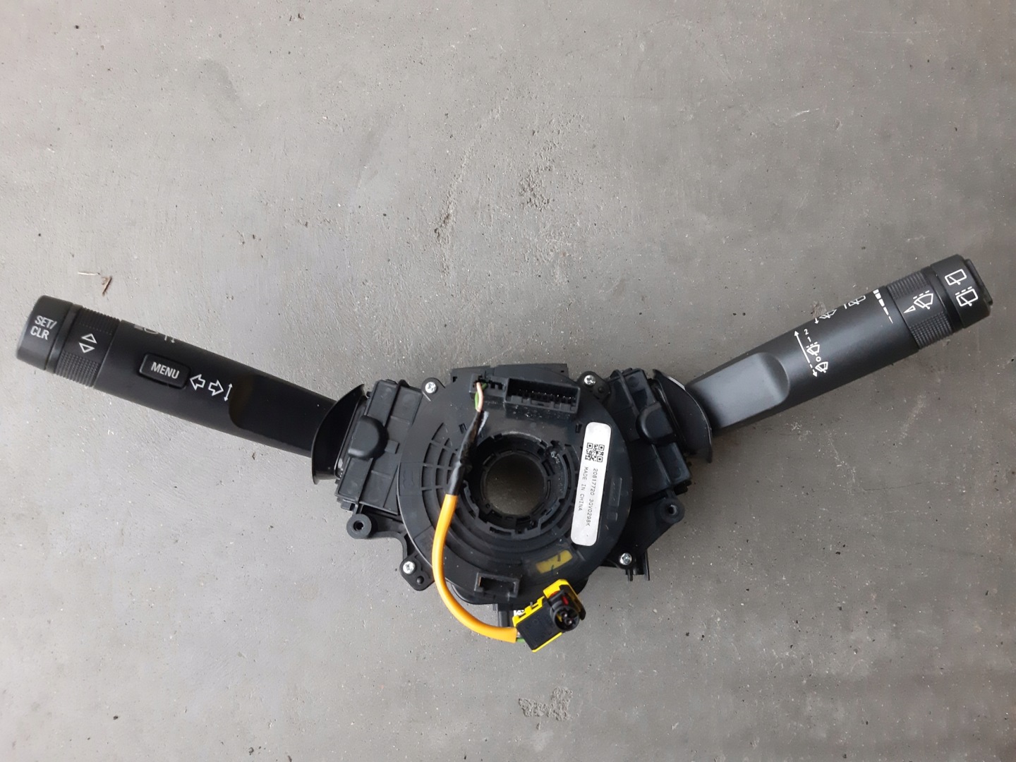 control ring ZWIJAK airbag CHEVROLET ORLANDO