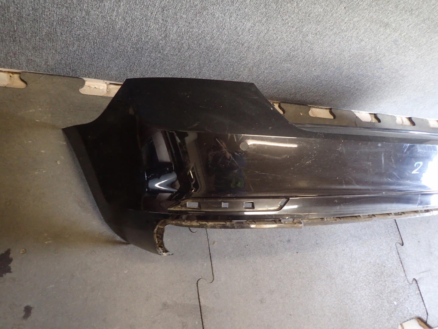 bumper rear part rear SKODA RAPID 5JJ