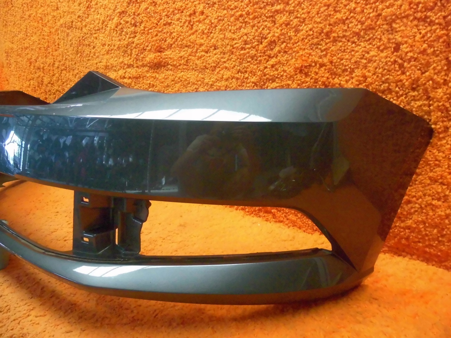 Skoda Fabia III bumper front without Otworow grey before lift OM