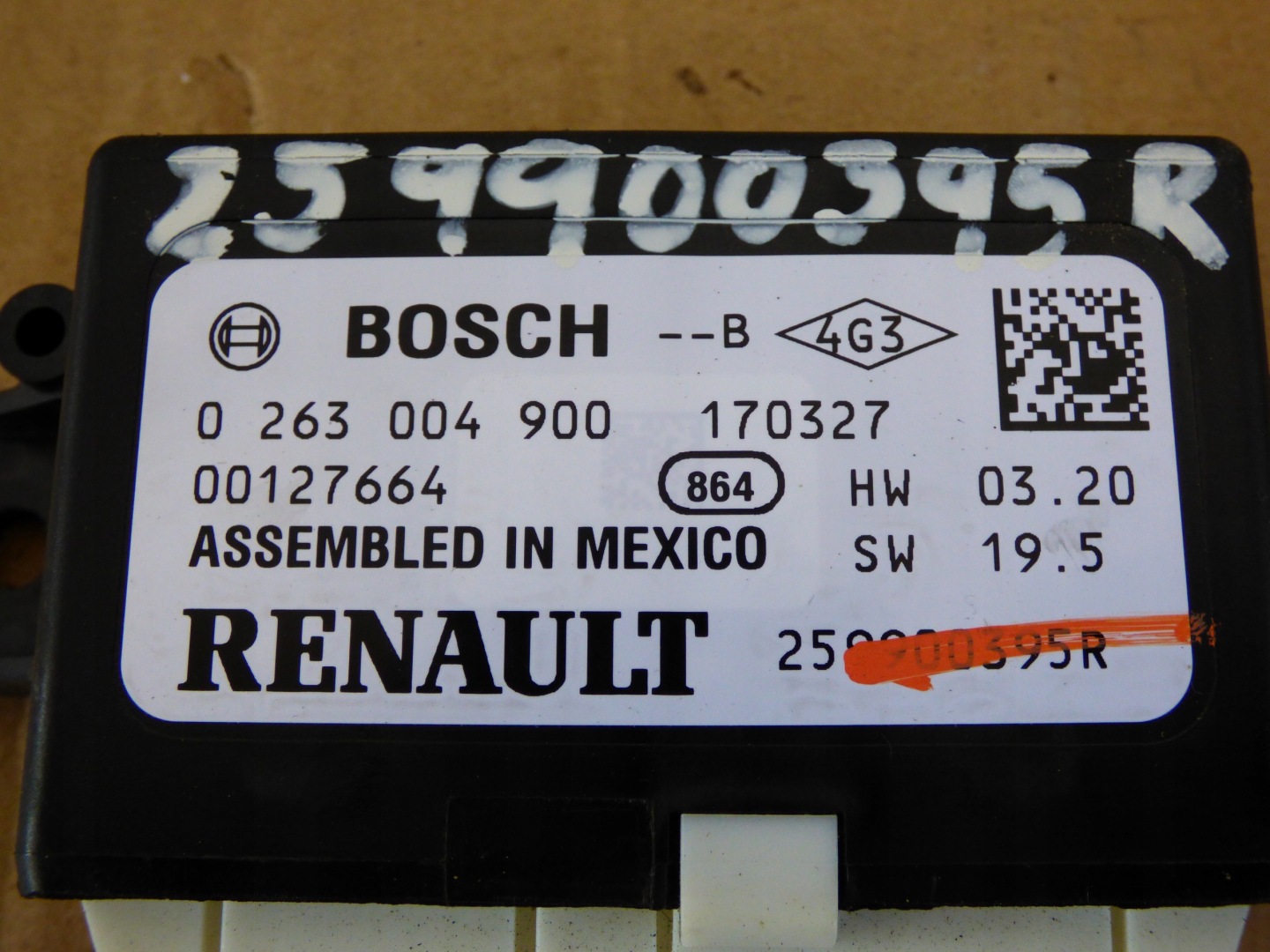 MODULO PARCHEGGIO PDC 259900395R RENAULT MEGANE IV