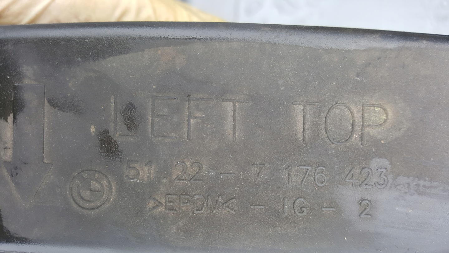 limiter door left rear part BMW X5 E70 7176423 OE