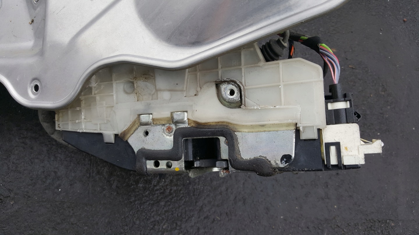lock door rear right Mercedes S W221 Keyless Go OE EU