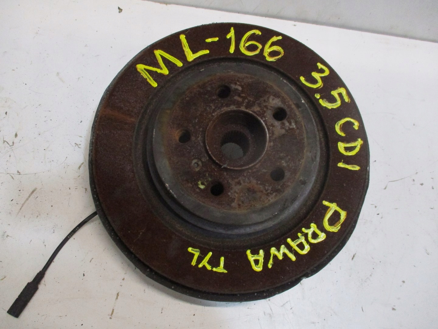 swing swings MERCEDES ML166 3,5CDI rear part
