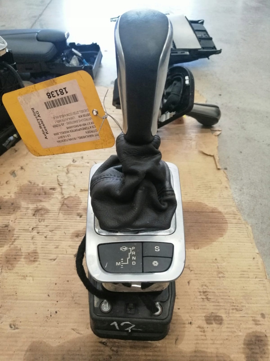 CITROEN C5 III X7 trim AUTOMAT 9681617780
