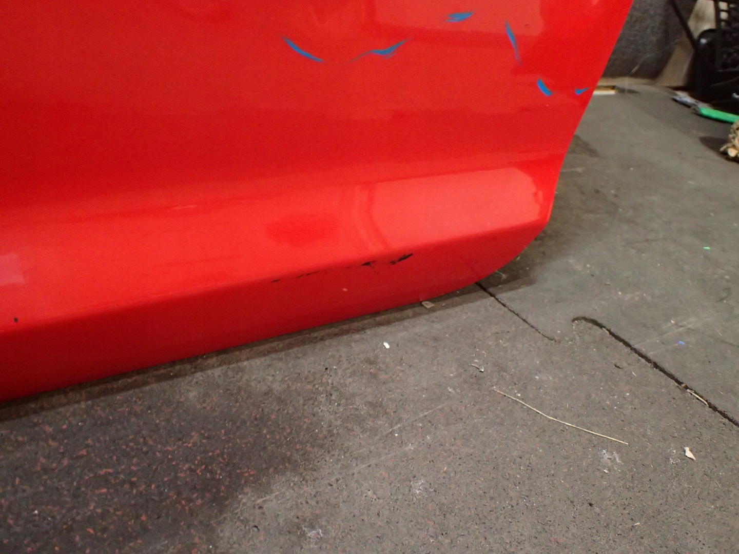 DOOR FRONT LEFT OPEL CORSA D 3D