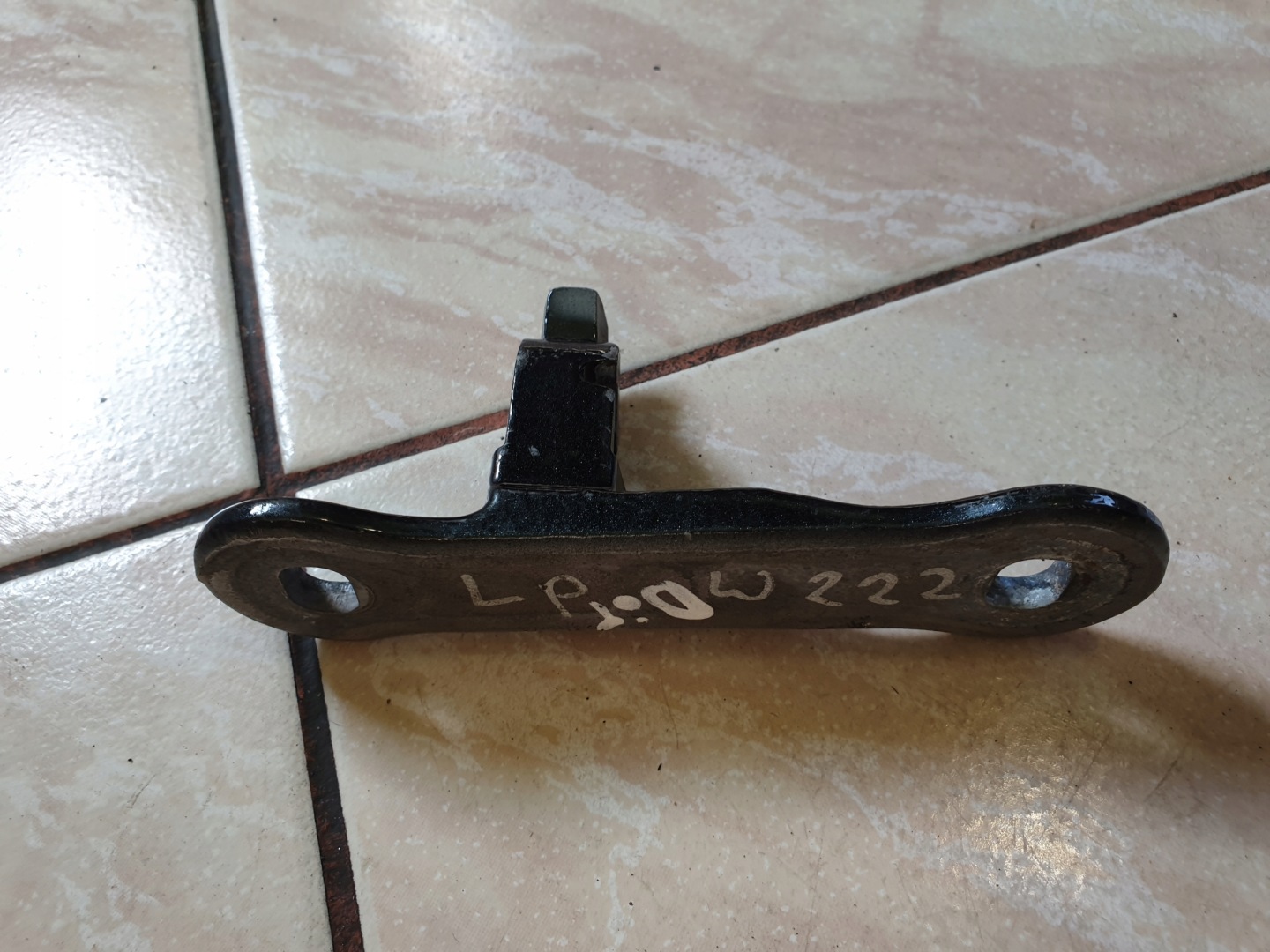 hinge door left front MERCEDES S W222 OE