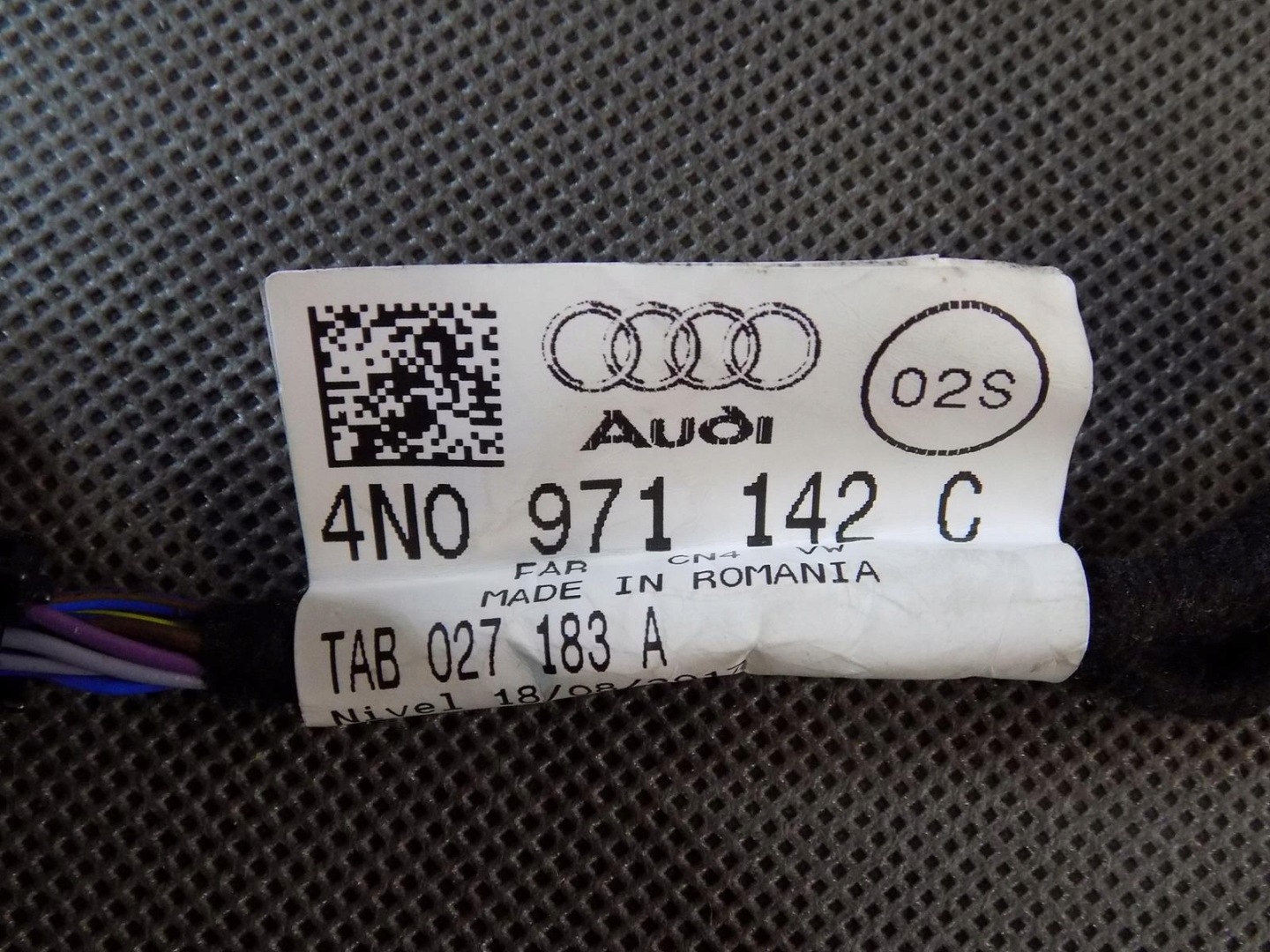 AUDI A8 4N D5 ADAPTER wiring left rear part 4N0971142C