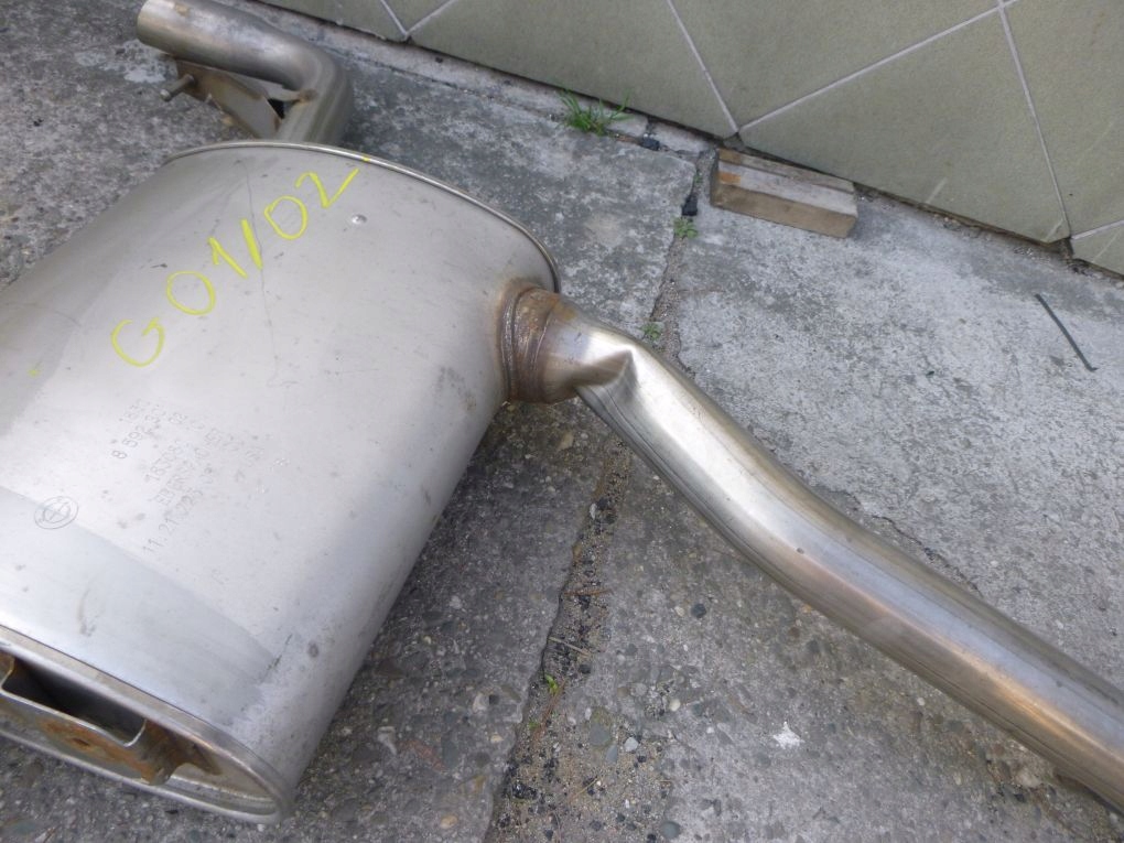 BMW X3 G01 X2 G02 exhaust pipe tlumik pipe end