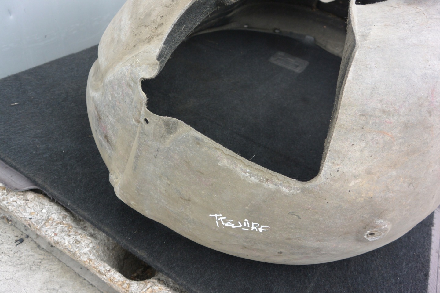 mudguard rear part left right AUDI TT 8J KOMPLET