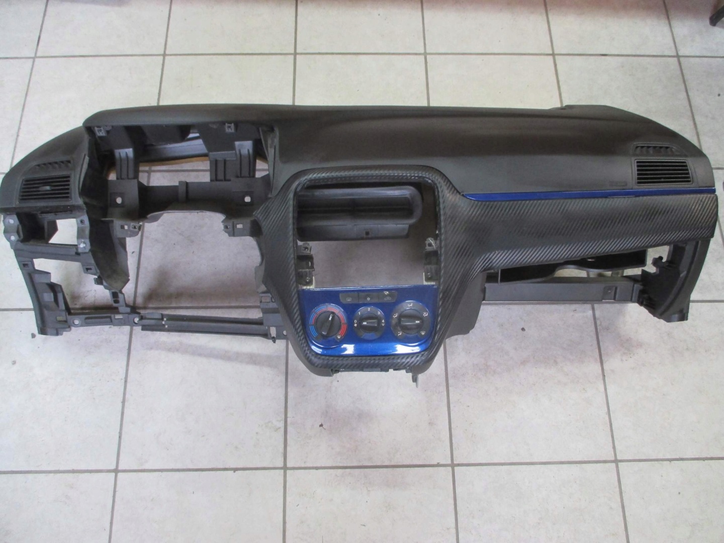 console dashboard panel airbags airbag FIAT GRANDE PUNTO