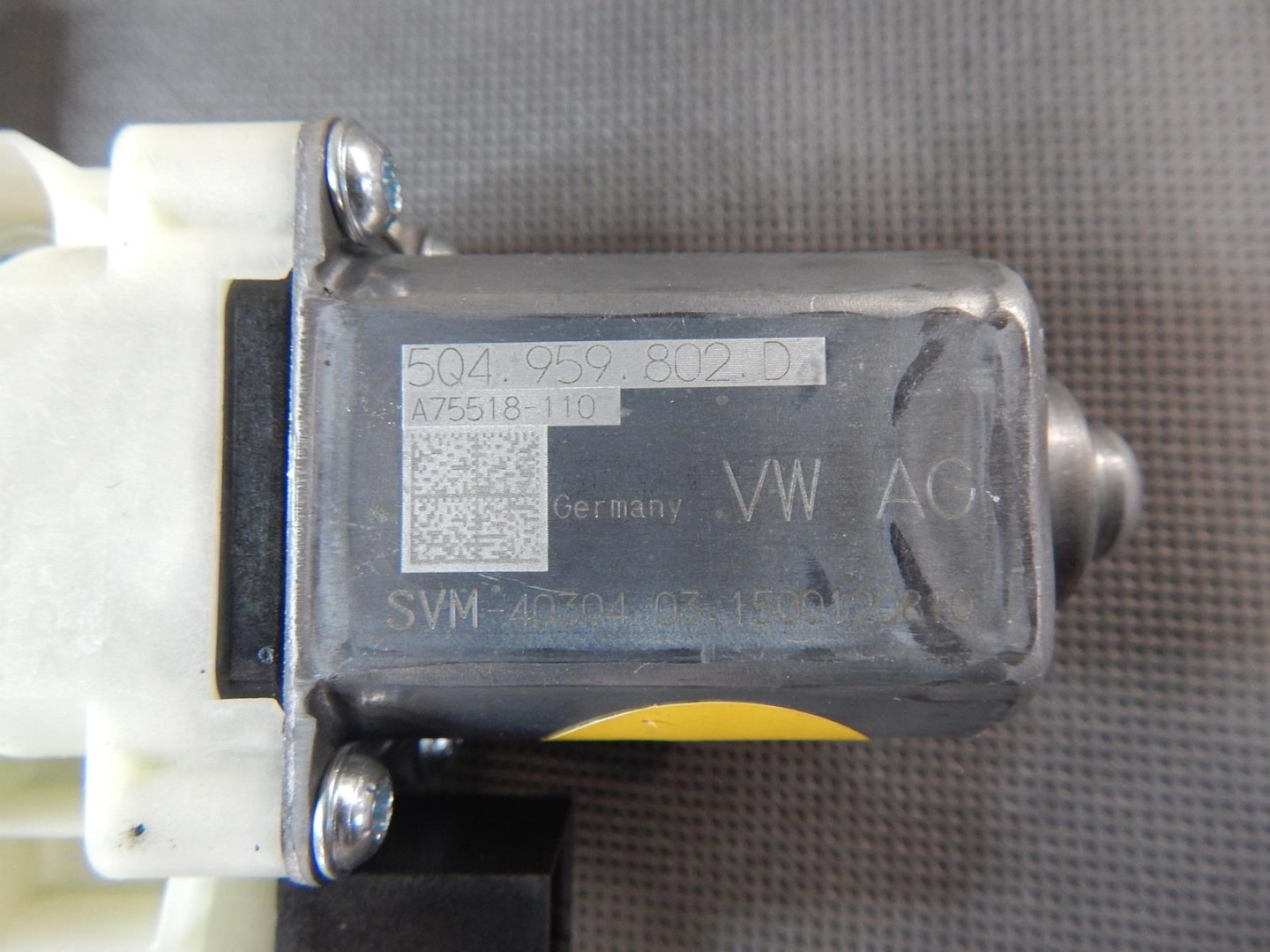 VW PASSAT B8 mechanism windows left rear part 3G5839461A