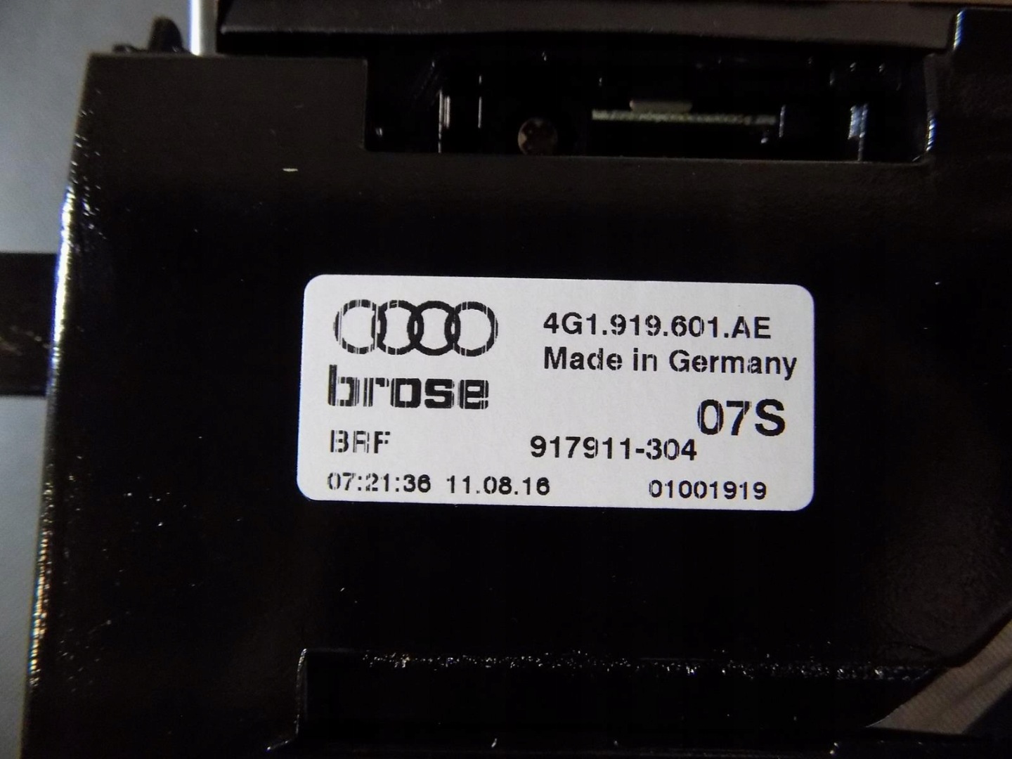 AUDI A7 4G Bildschirm, PANEL MMI NAVI KPL