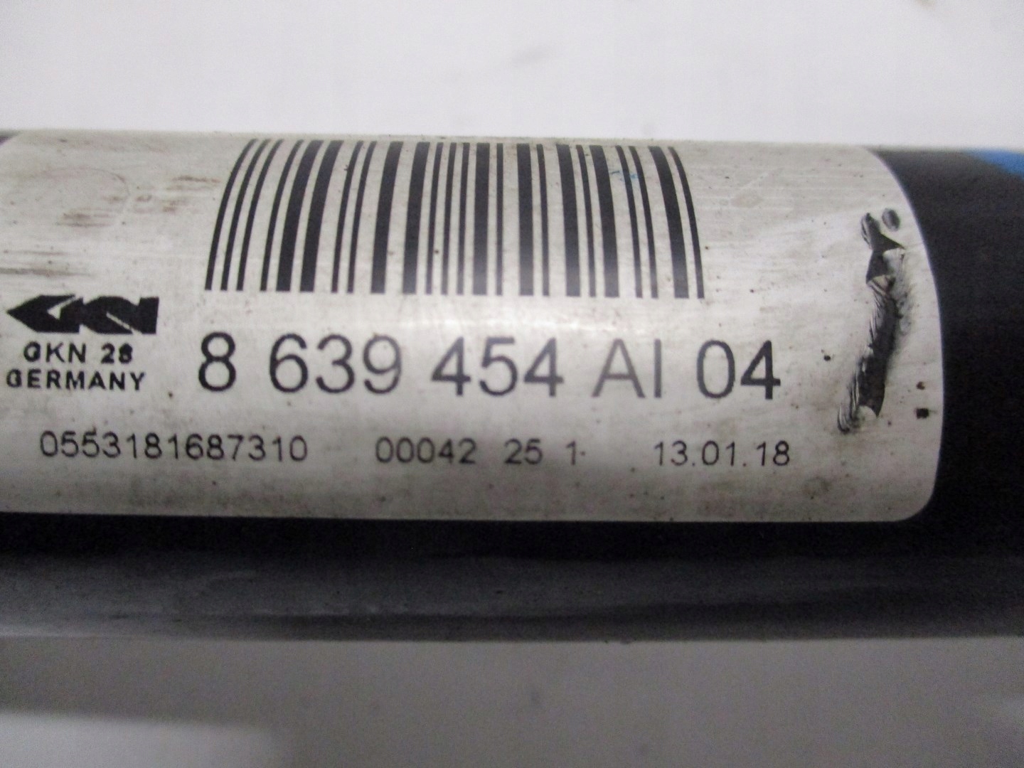 semi-axis rear part BMW 7 G12 6,0i 8639454 right