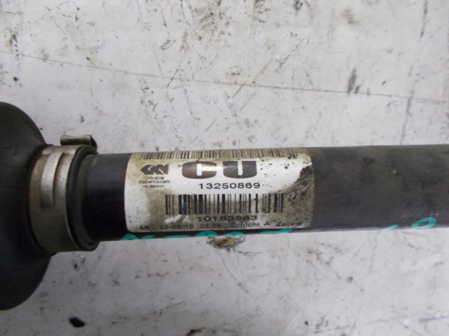 semi-axis left front 13250869 OPEL ASTRA J IV