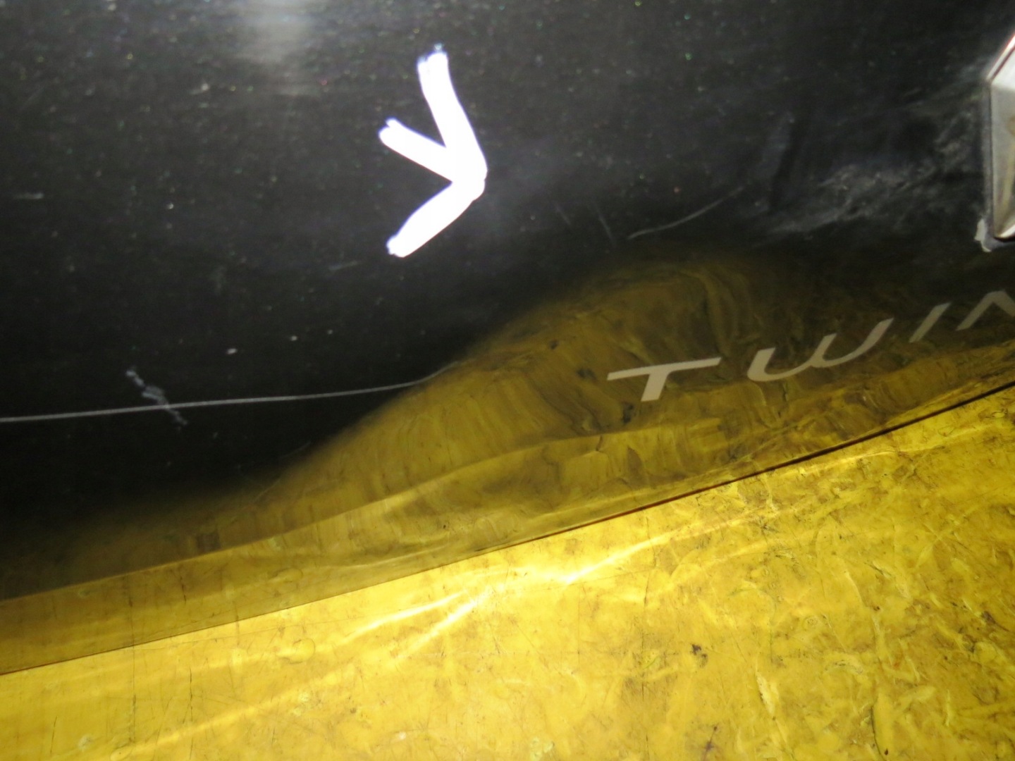 RENAULT TWINGO 2 II window trunk door boot NV676 07-11