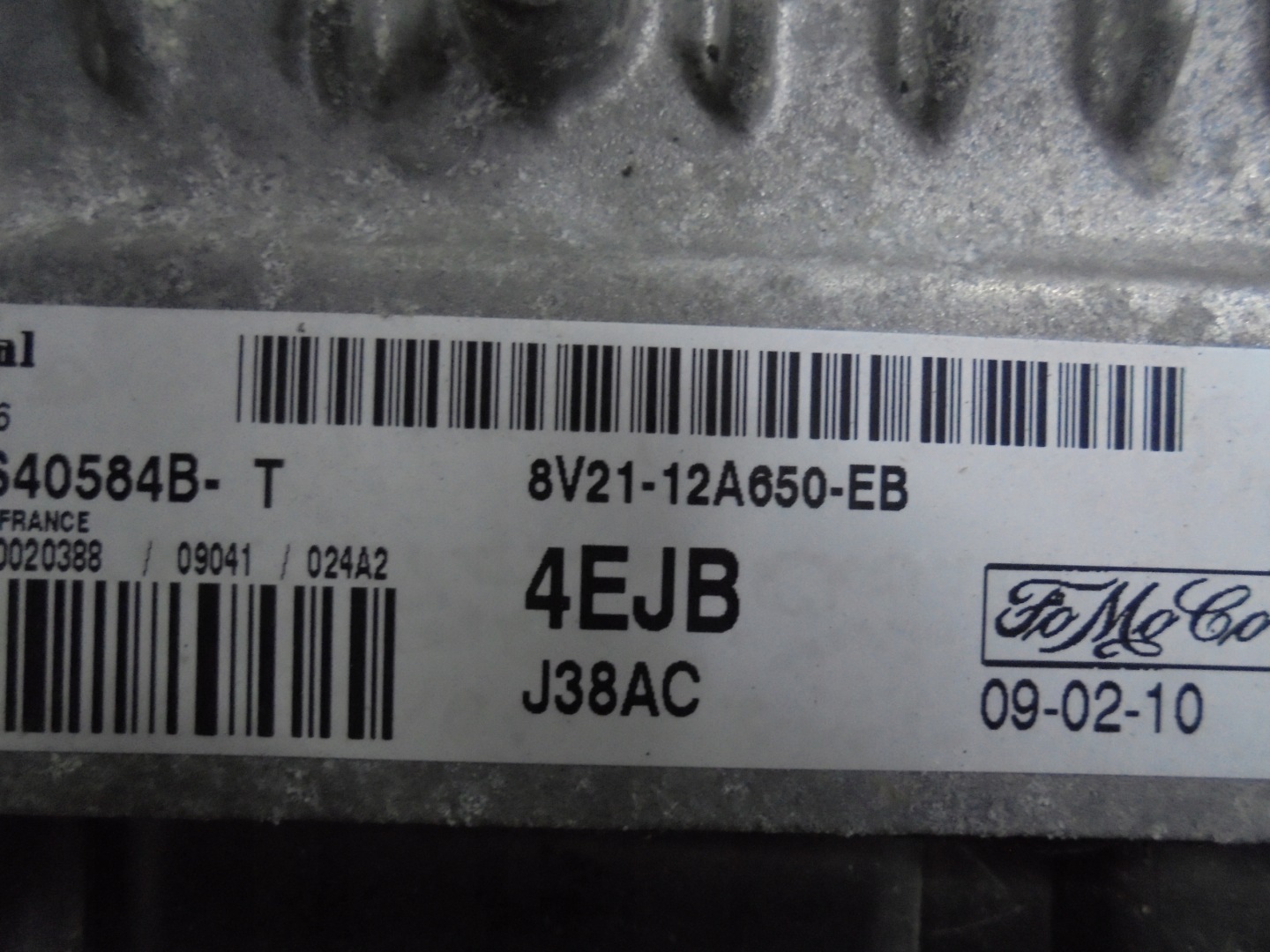 FORD FIESTA MK7 1,4 TDCI COMPUTER CONTROL UNIT 08>