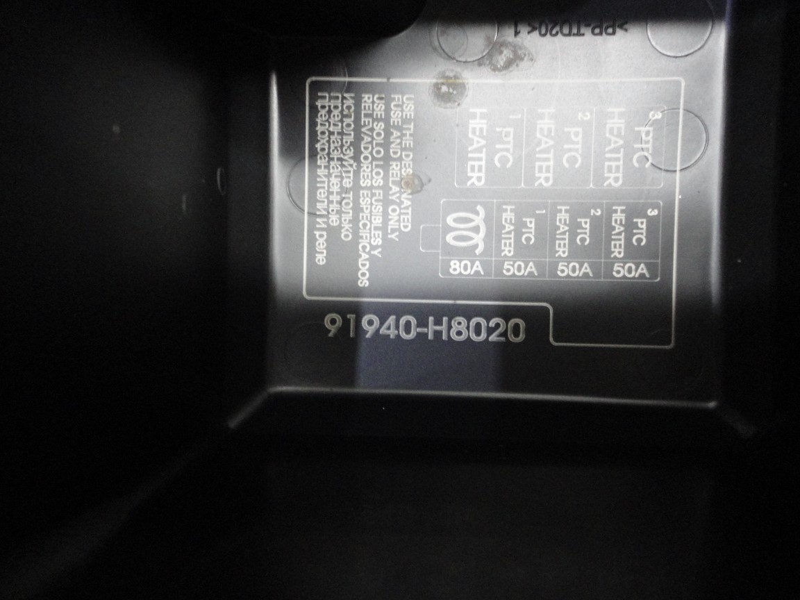 KIA RIO V STONIC PUSZKA Module fusibles 17