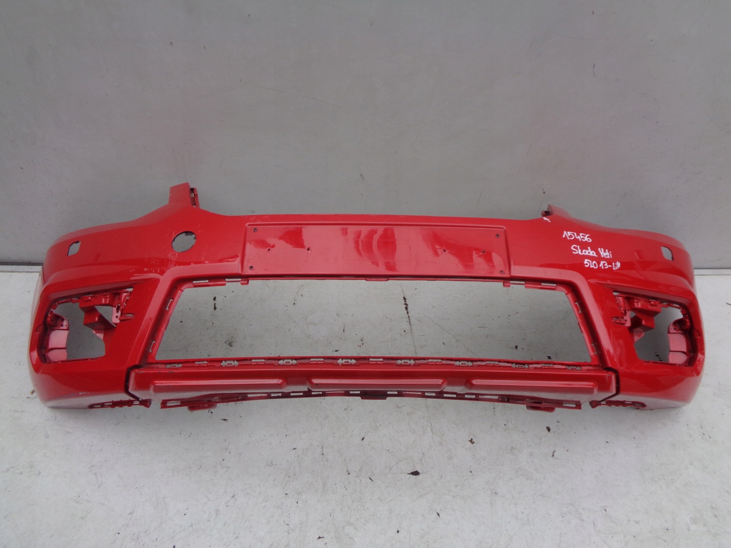front bumper SKODA YETI 5L0 13- LIFT NR 15456