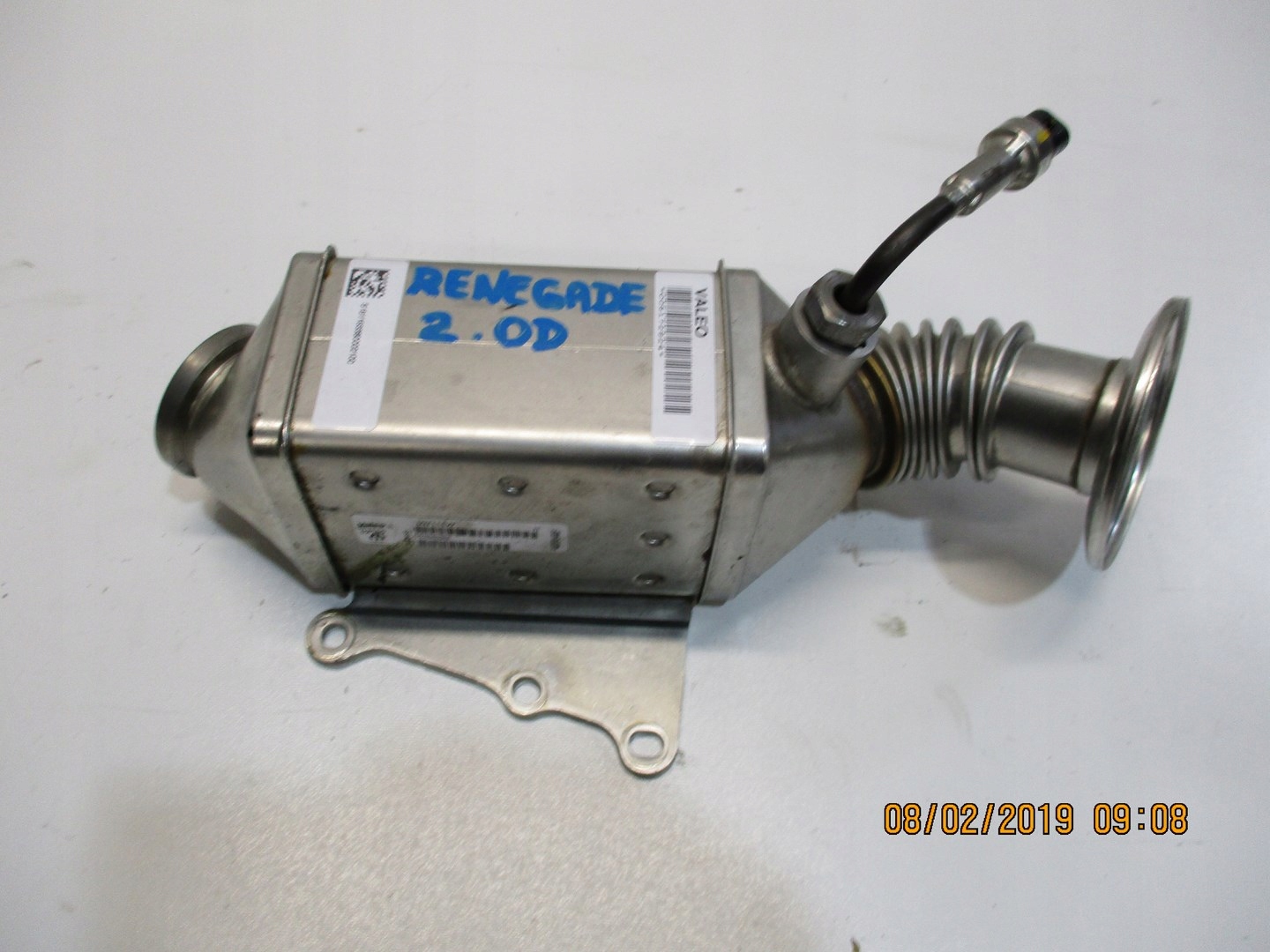 Abgaskuehler AGR JEEP RENEGADE 2,0D 55268284