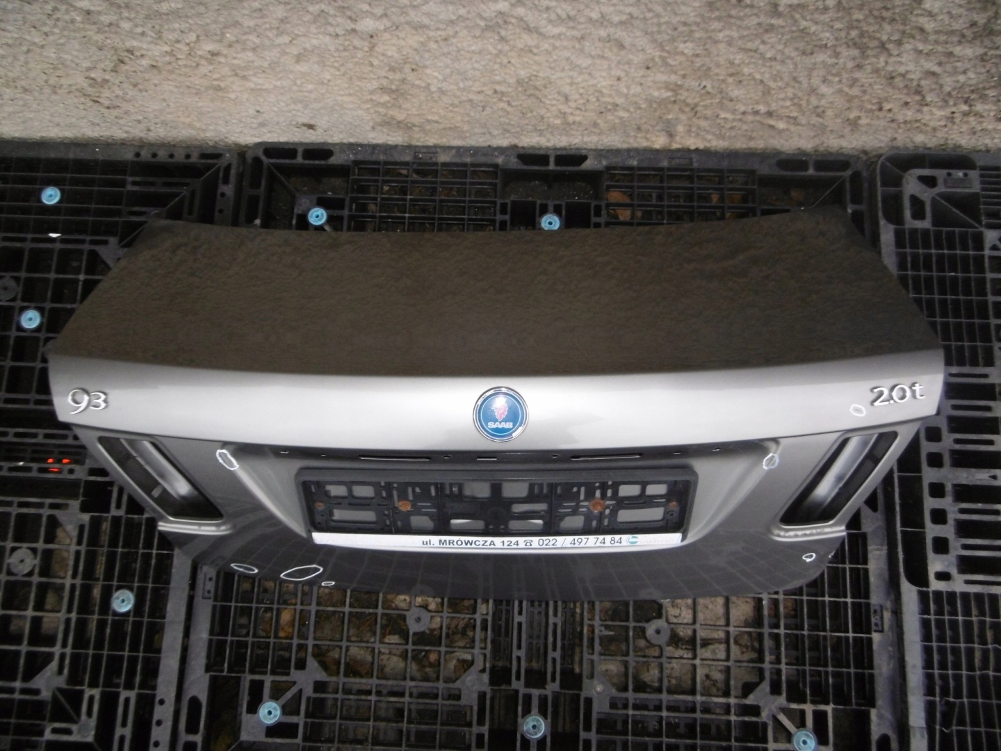 boot door rear sedan 279 SAAB 9-3