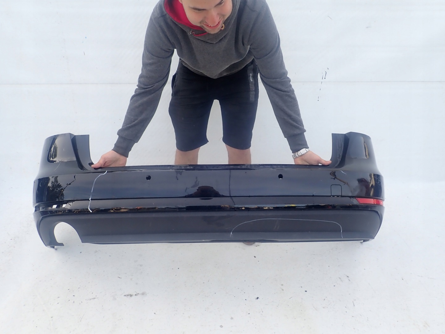AUDI A4 B9 KOMBI 15-> bumper rear part rear PDC
