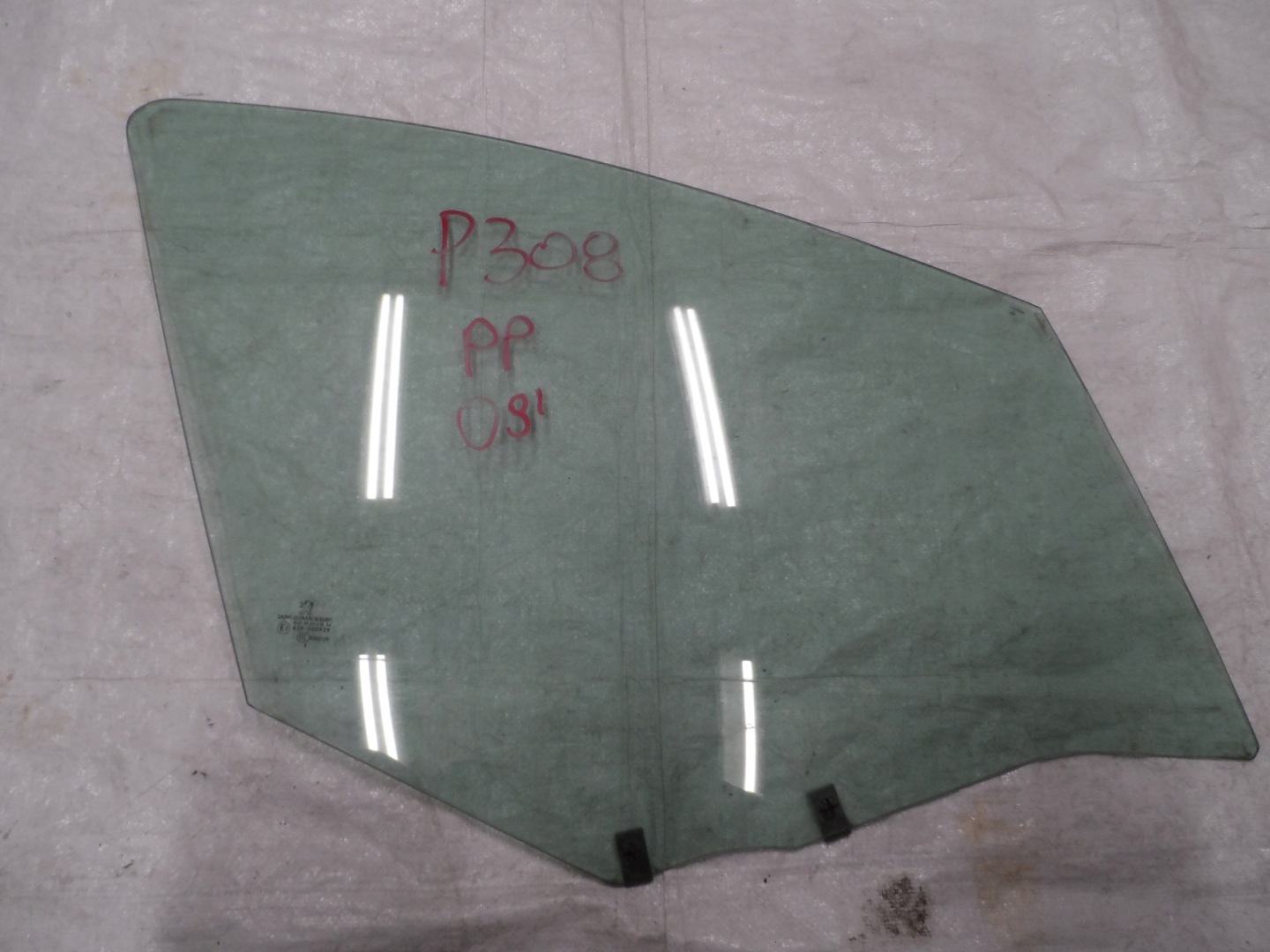 window door front right PEUGEOT 308 T7 07-11 09r