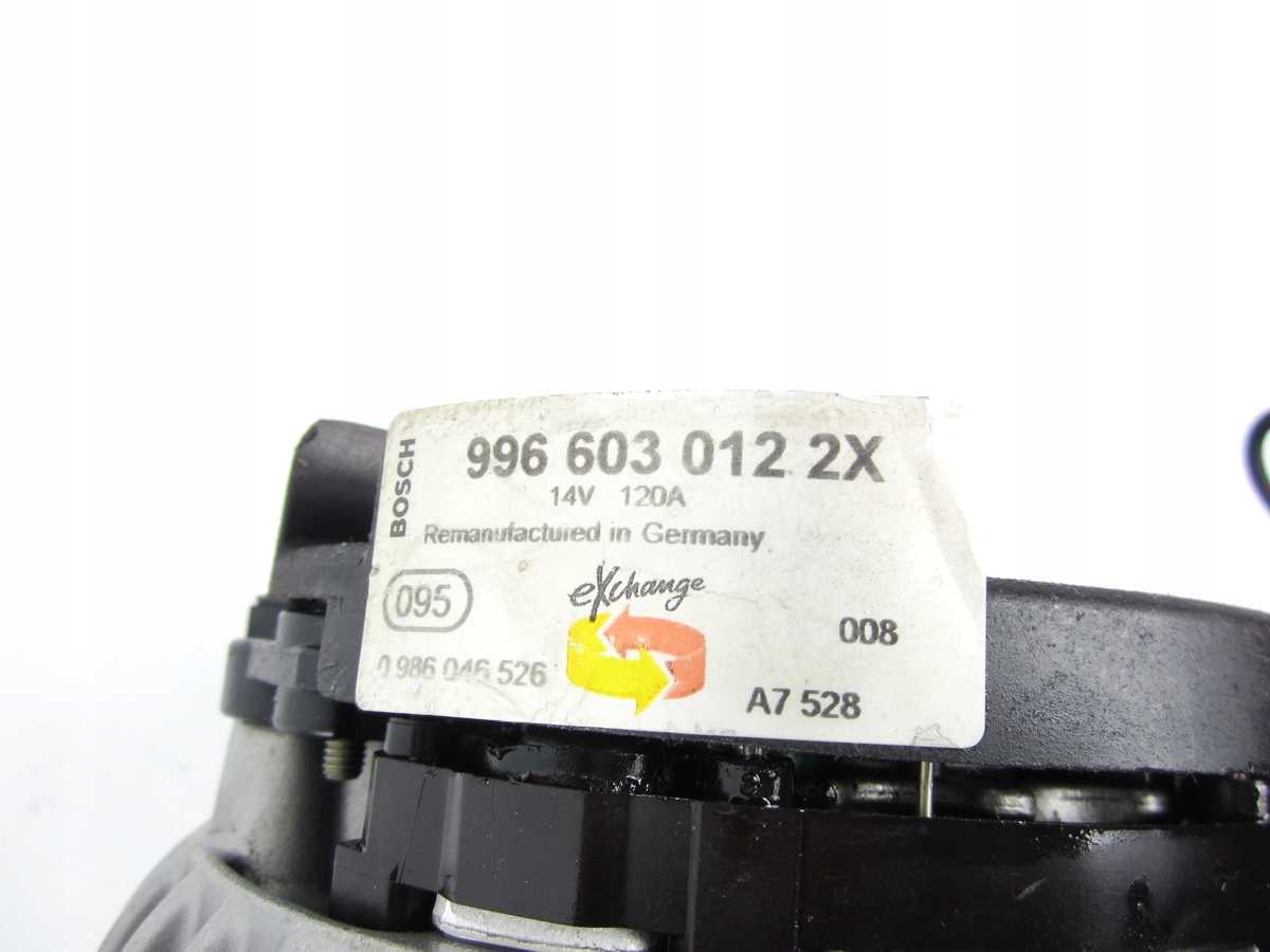 ALTERNATEUR PORSCHE BOXSTER 986 996 911