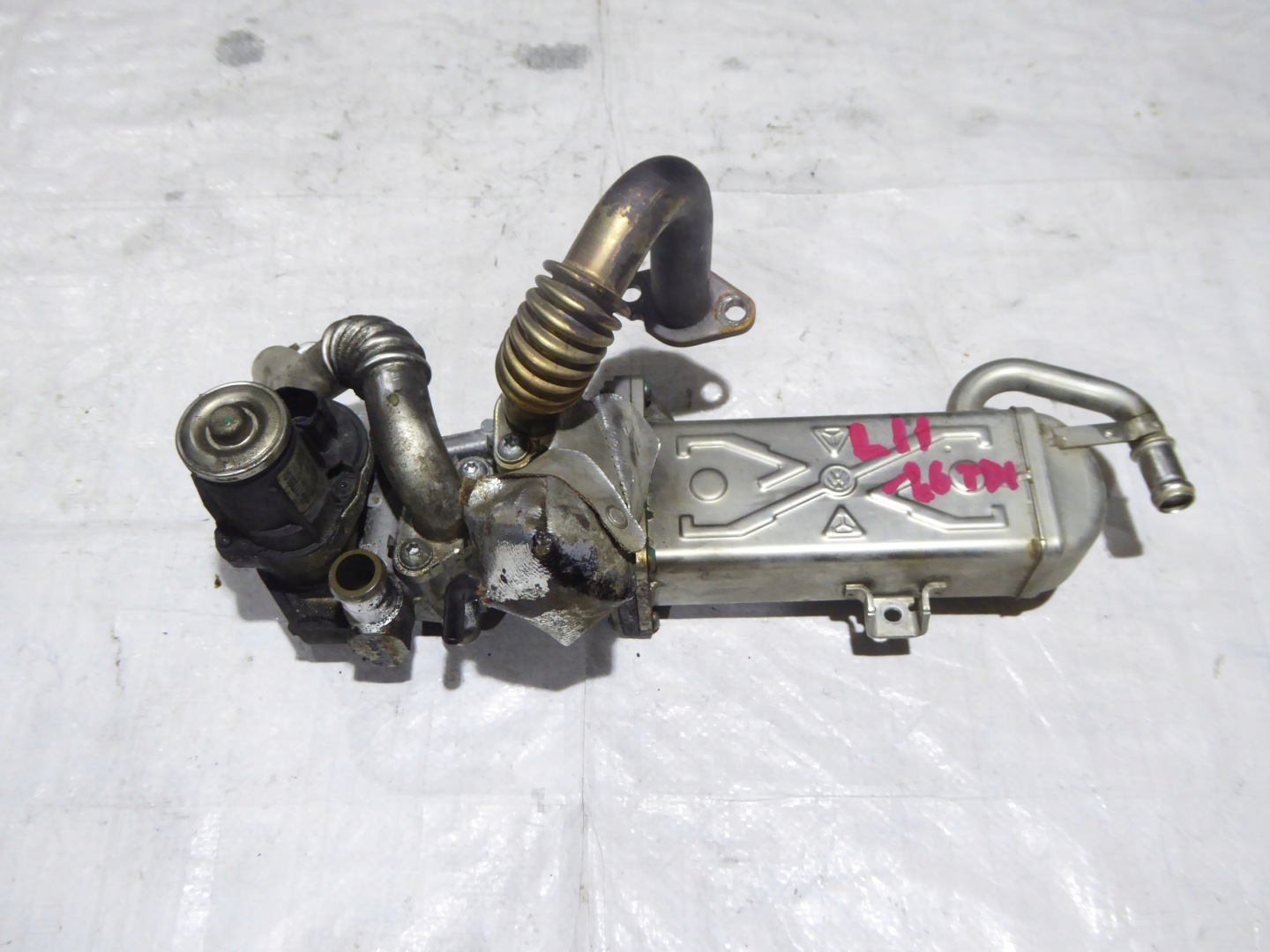 EGR radiator AUDI A3 8P 1.6TDI